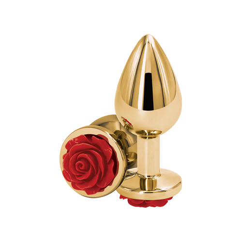 Rear Assets - Buttplug met roos - Medium